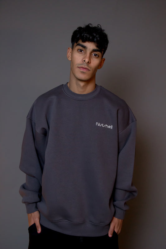Grey crewneck