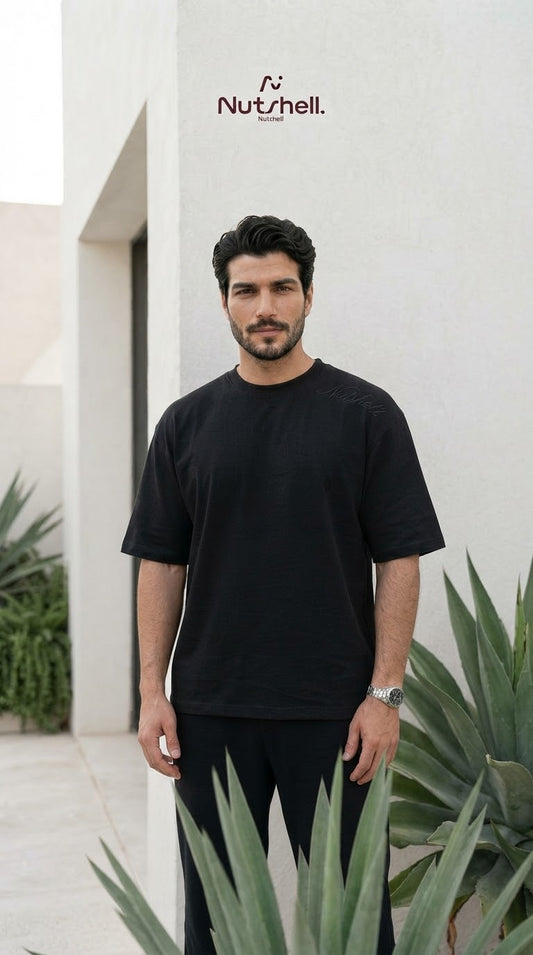 Black Oversized T-Shirt | Nutshell