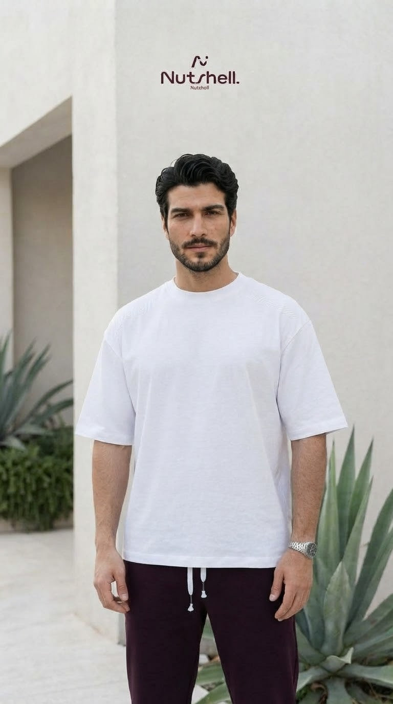 Off-white Oversized T-Shirt | Nutshell