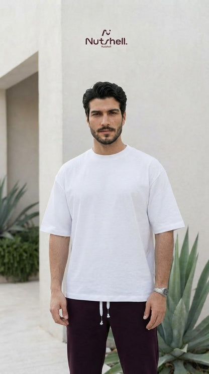 Off-white Oversized T-Shirt | Nutshell