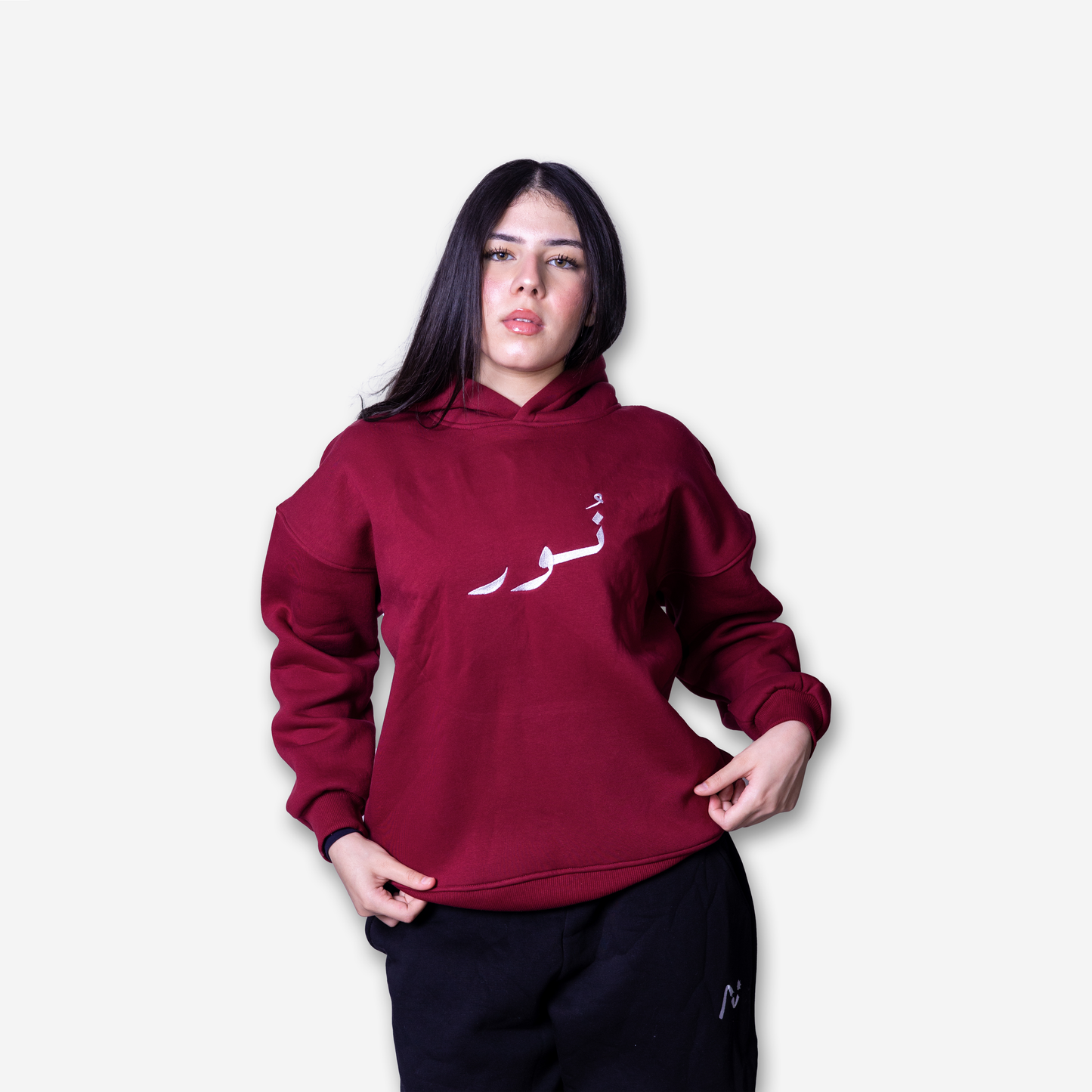 Burgundy Hoodie