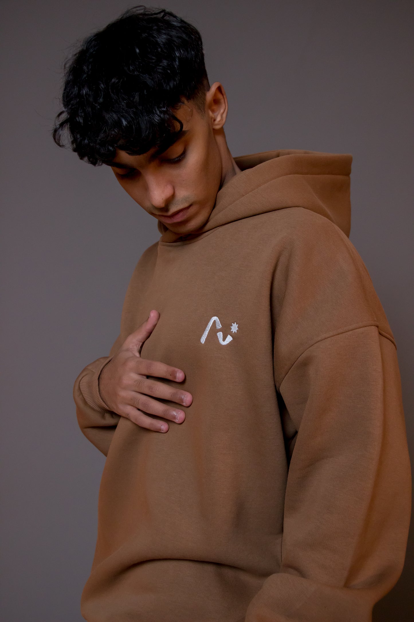 Brown Hoodie