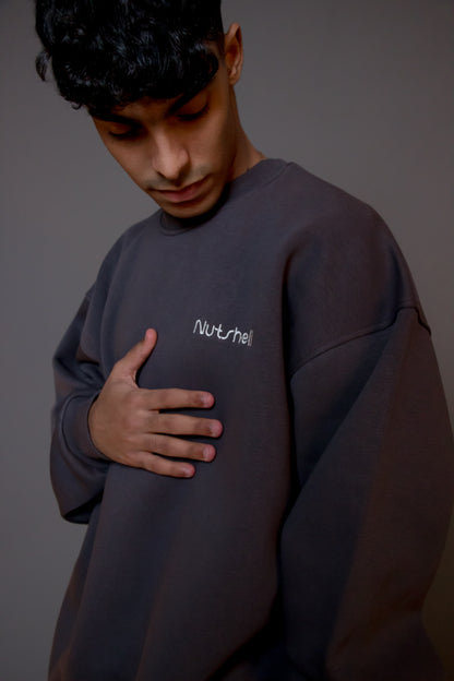 Grey crewneck